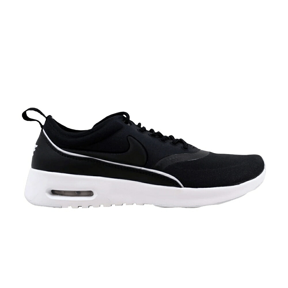 ナイキ マックス ウルトラ 黒色 ブラック 白色 ホワイト エアマックス スニーカー レディース NIKE WMNS AIR MAX THEA ULTRA / BLACK BLACK WHITE｜スニケス