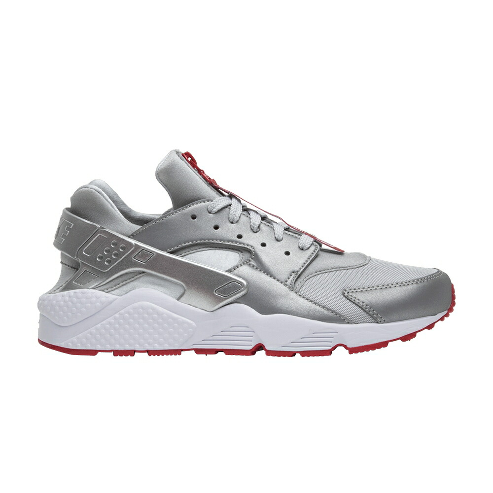 ナイキ ハラチ 銀色 シルバー 白色 ホワイト 25TH ANNIVERSARY スニーカー メンズ NIKE SHOE PALACE X AIR HUARACHE ZIP / SILVER WHITE