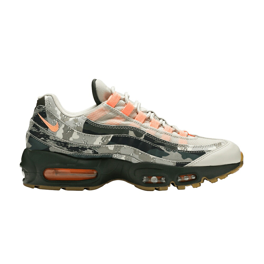 ナイキ マックス 砂色 サンド 黒色 ブラック エアマックス 'CAMO' スニーカー メンズ NIKE AIR MAX 95 ESSENTIAL / DESERT SAND SUNSET TINT BLACK
