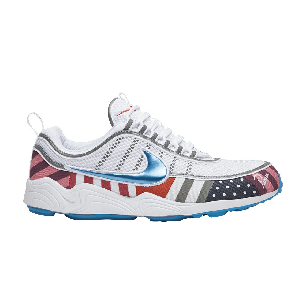 ナイキ ズーム 白色 ホワイト WHITE MULTICOLOR スニーカー メンズ NIKE PARRA X AIR ZOOM SPIRIDON MULTI-COLOR / WHITE MULTI COLOR