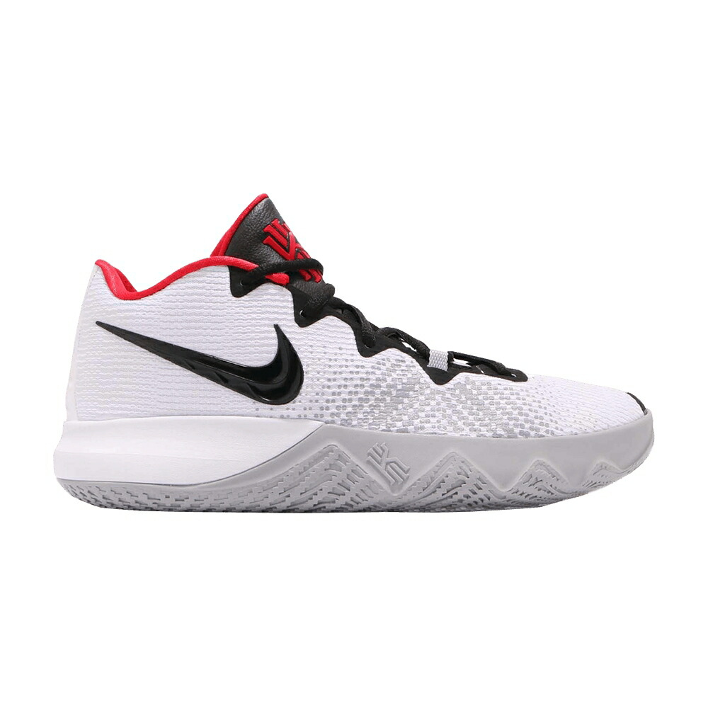ナイキ カイリー 飛行一回り 白いこと 白いこと 黒いこと 黒いこと 赤 赤いこと スニーカー メンズ NIKE KYRIE FLYTRAP EP / WHITE BLACK UNIVERSITY RED スニーカー-靴-メンズ靴