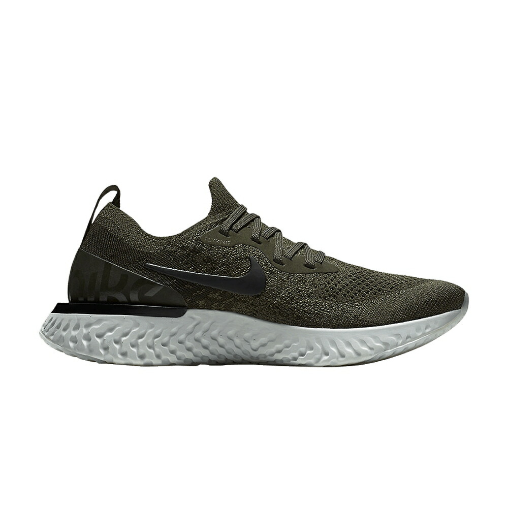 ナイキ エピック リアクト フライニット カーゴ カーキ 黒色 ブラック 緑 グリーン OLIVE スニーカー メンズ NIKE EPIC REACT FLYKNIT / CARGO KHAKI BLACK CAMPER GREEN