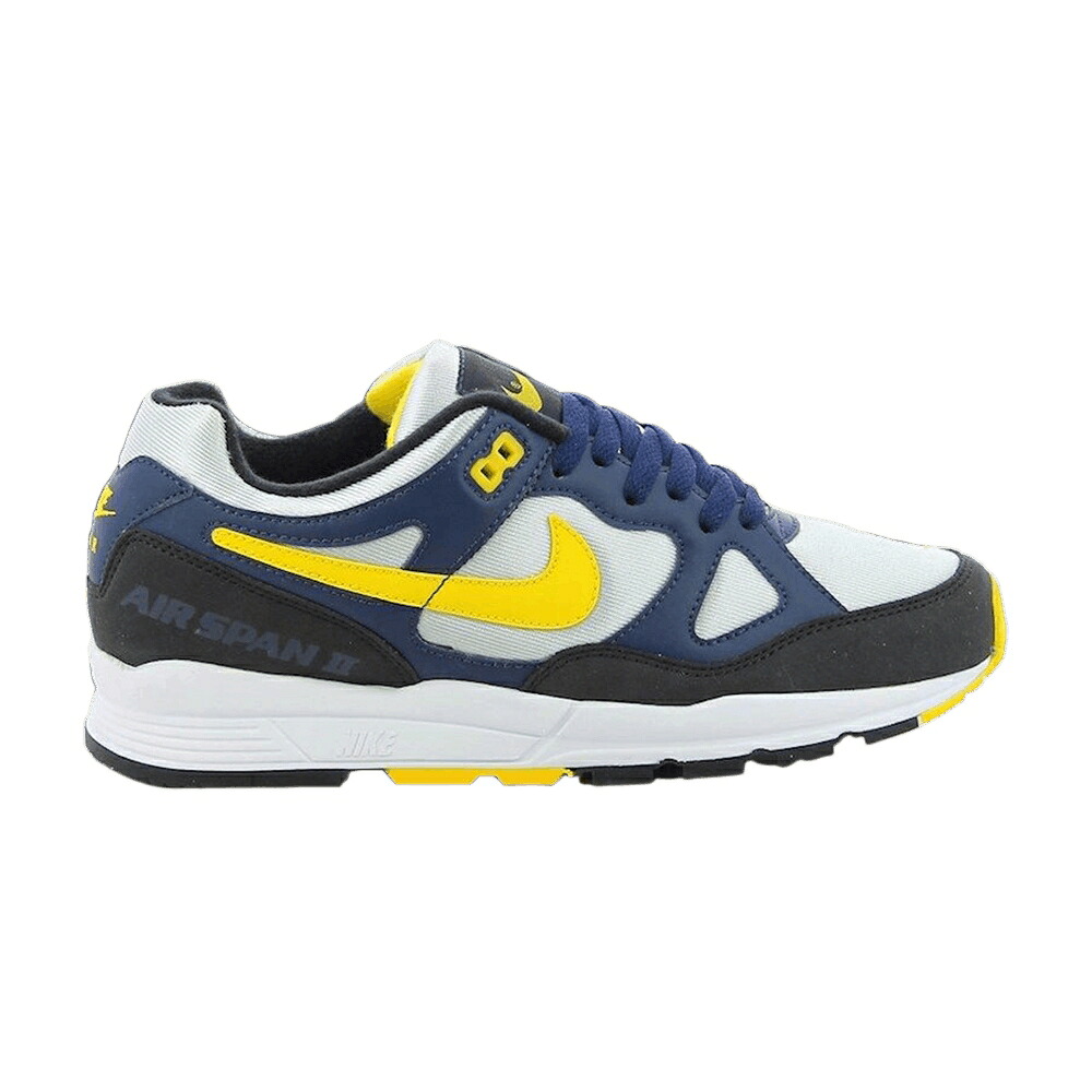 ナイキ 紺色 米国海軍 黄味がかった 黄色 黒いこと 黒いこと \u0027MIDNIGHT NAVY\u0027 スニーカー メンズ NIKE AIR SPAN II / MIDNIGHT NAVY TOUR YELLOW BLACK