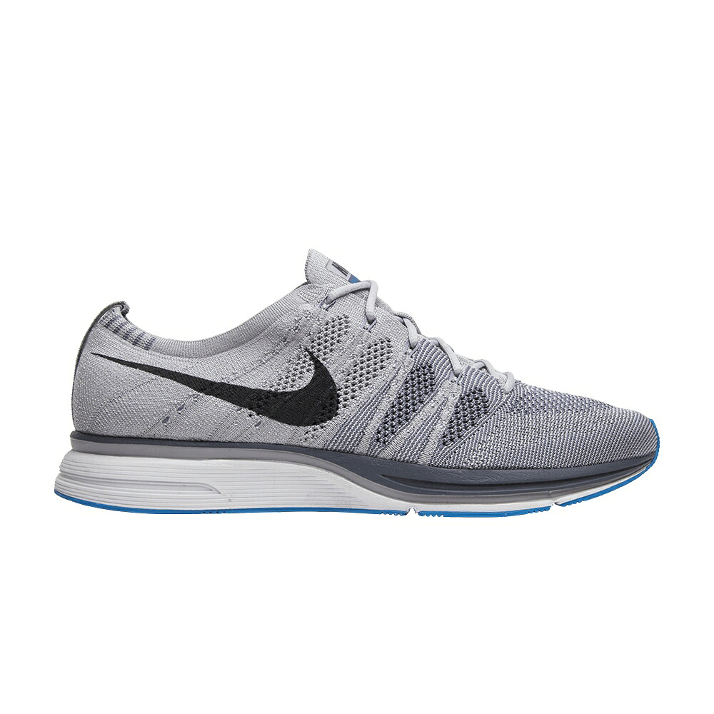 ナイキ 飛球編み物 調教師 薄墨色 薄墨色 サンダー \u0027ATMOSPHERE GREY\u0027 スニーカー メンズ NIKE FLYKNIT TRAINER / ATMOSPHERE GREY THUNDER GREY