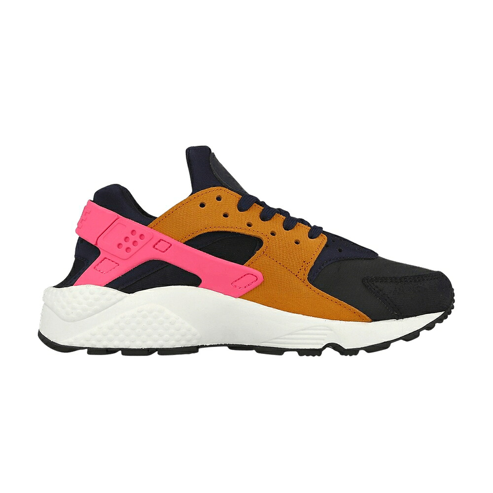ナイキ ハラチ ラン プレミアム 黒色 ブラック ハラチラン 'SUNSET' スニーカー レディース NIKE WMNS AIR HUARACHE RUN PREMIUM / OBSIDIAN BLACK SUNSET DIGITAL｜スニケス