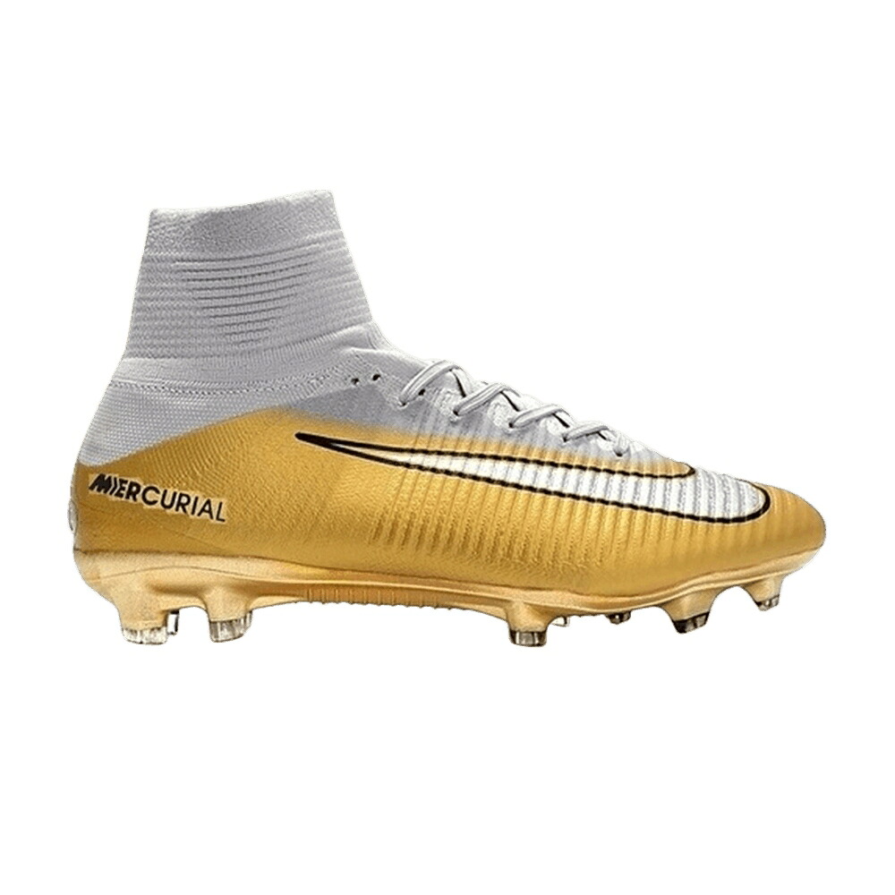ナイキ 薄墨色 薄墨色 ゴールド \u0027QUINTO TRIUNFO\u0027 スニーカー メンズ NIKE MERCURIAL SUPERFLY 5 CR7 SE / GREY GOLD