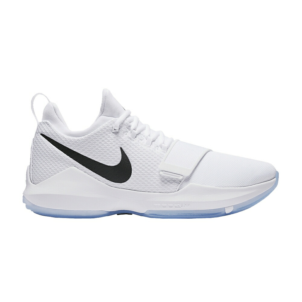 ナイキ 白色 ホワイト 黒色 ブラック 'CHROME' スニーカー メンズ NIKE PG 1 EP / WHITE BLACK