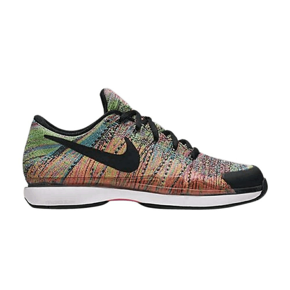 ナイキ コート ズーム フライニット 白色 ホワイト 'MULTICOLOR' スニーカー メンズ NIKE COURT ZOOM VAPOR FLYKNIT 'MULTI-COLOR' / MULTI COLOR WHITE