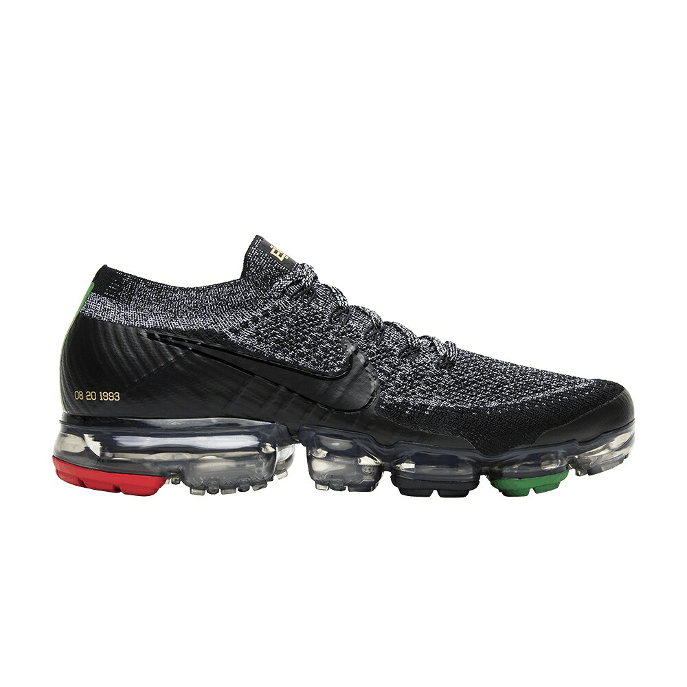ナイキ 黒色 ブラック 白色 ホワイト 灰色 グレー エアヴェイパーマックス 'BHM' スニーカー メンズ NIKE AIR VAPORMAX / BLACK WHITE PALE GREY METALLIC|スニケス
