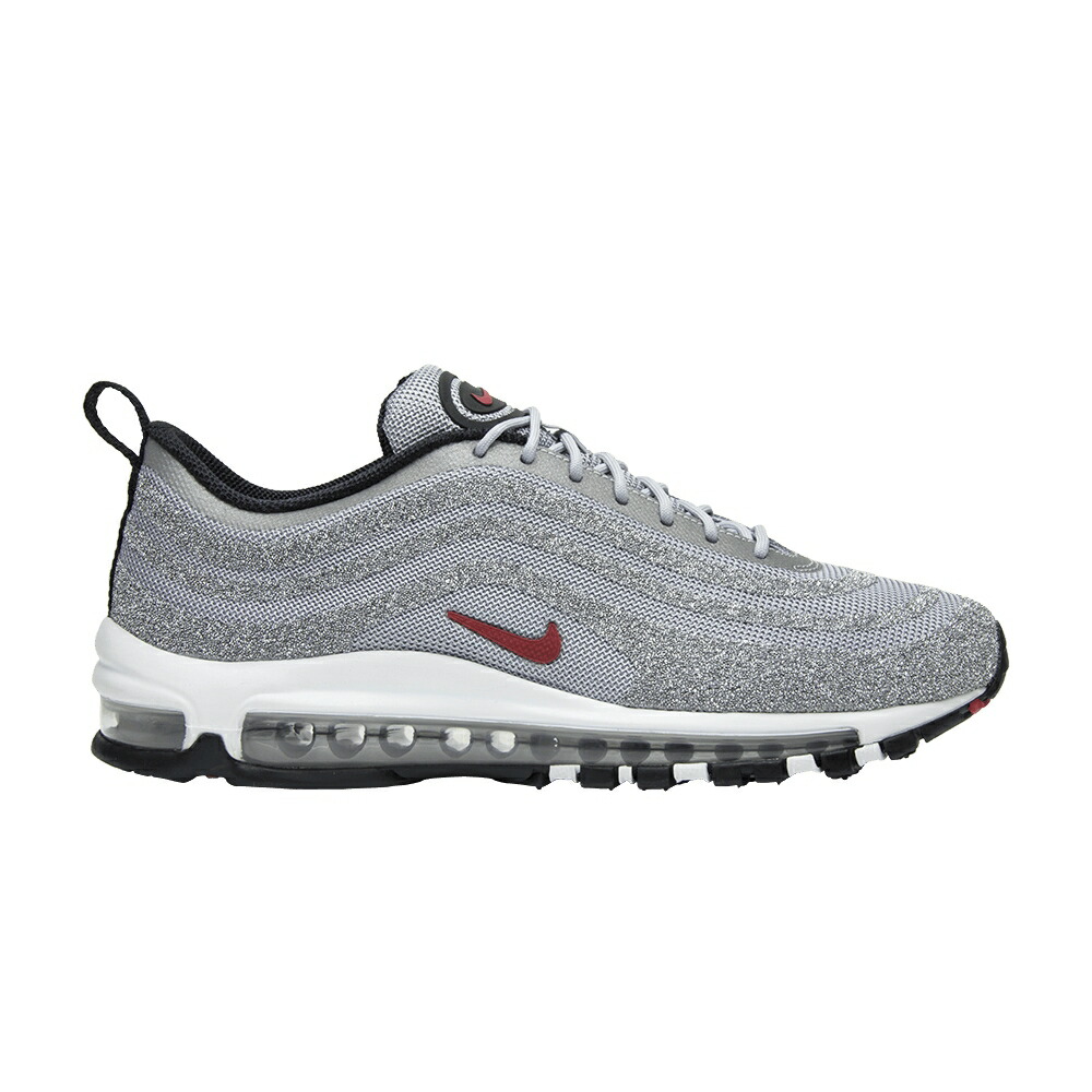 ナイキ マックス 銀色 シルバー 赤 レッド エアマックス ILVER BULLET スニーカー レディース NIKE SWAROVSKI X WMNS AIR MAX 97 LX / METALLIC SILVER VARSITY RED