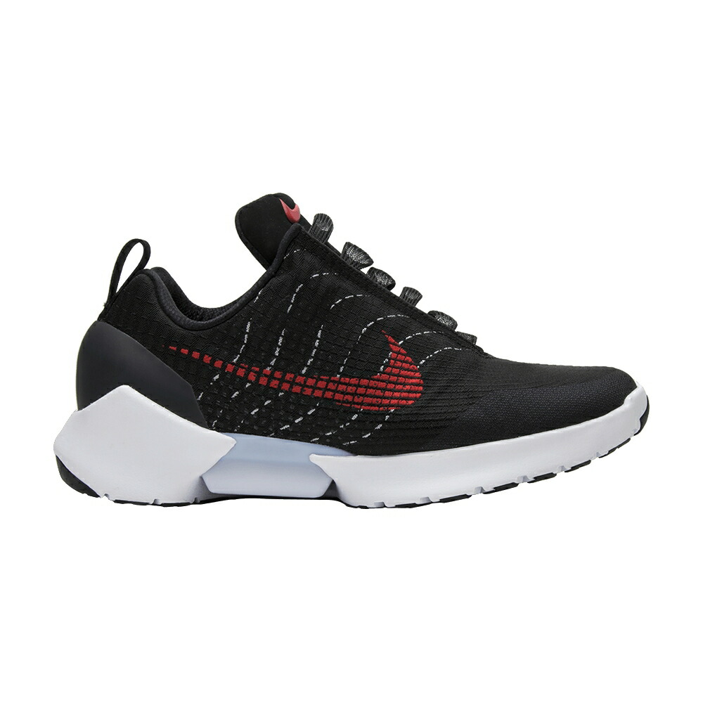 ナイキ 黒色 ブラック 赤 レッド 白色 ホワイト 1.0 BRED スニーカー メンズ NIKE HYPERADAPT / BLACK UNIVERSITY RED WHITE