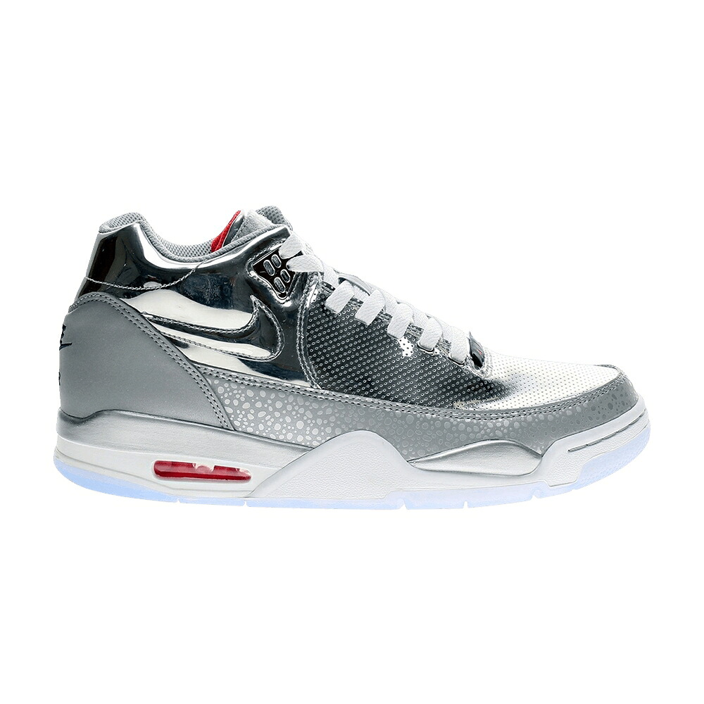 ナイキ 飛行 しろがね色 しろがね色 ミッド 紺色 米国海軍 スニーカー メンズ NIKE FLIGHT SQUAD QS / METALLIC SILVER MID NAVY