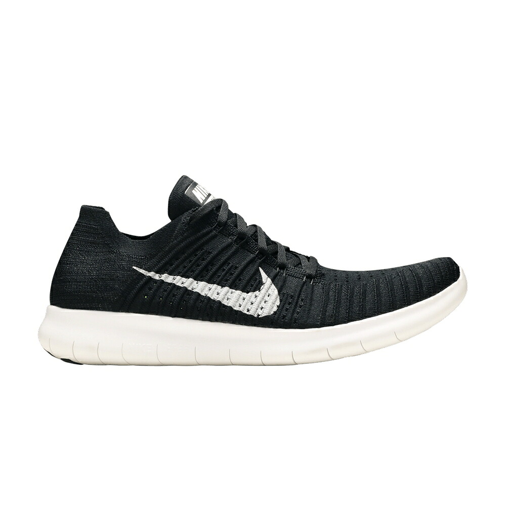 ナイキ フリー フライニット 黒色 ブラック 白色 ホワイト 'BLACK' スニーカー メンズ NIKE FREE RN FLYKNIT / BLACK WHITE