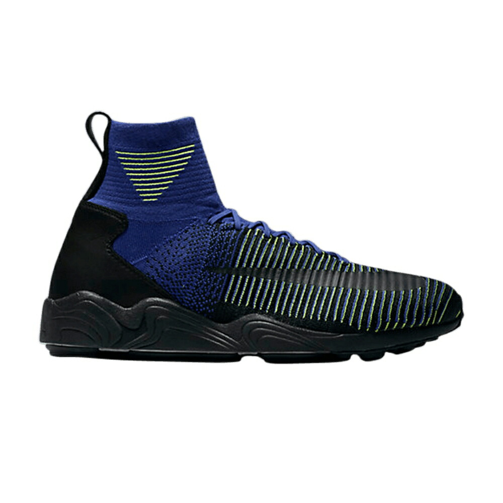 ナイキ ズーム フライニット ディープ 青色 ブルー 黒色 ブラック DEEP BLUE スニーカー メンズ NIKE ZOOM MERCURIAL FLYKNIT ROYAL / DEEP ROYAL BLUE VOLT BLACK