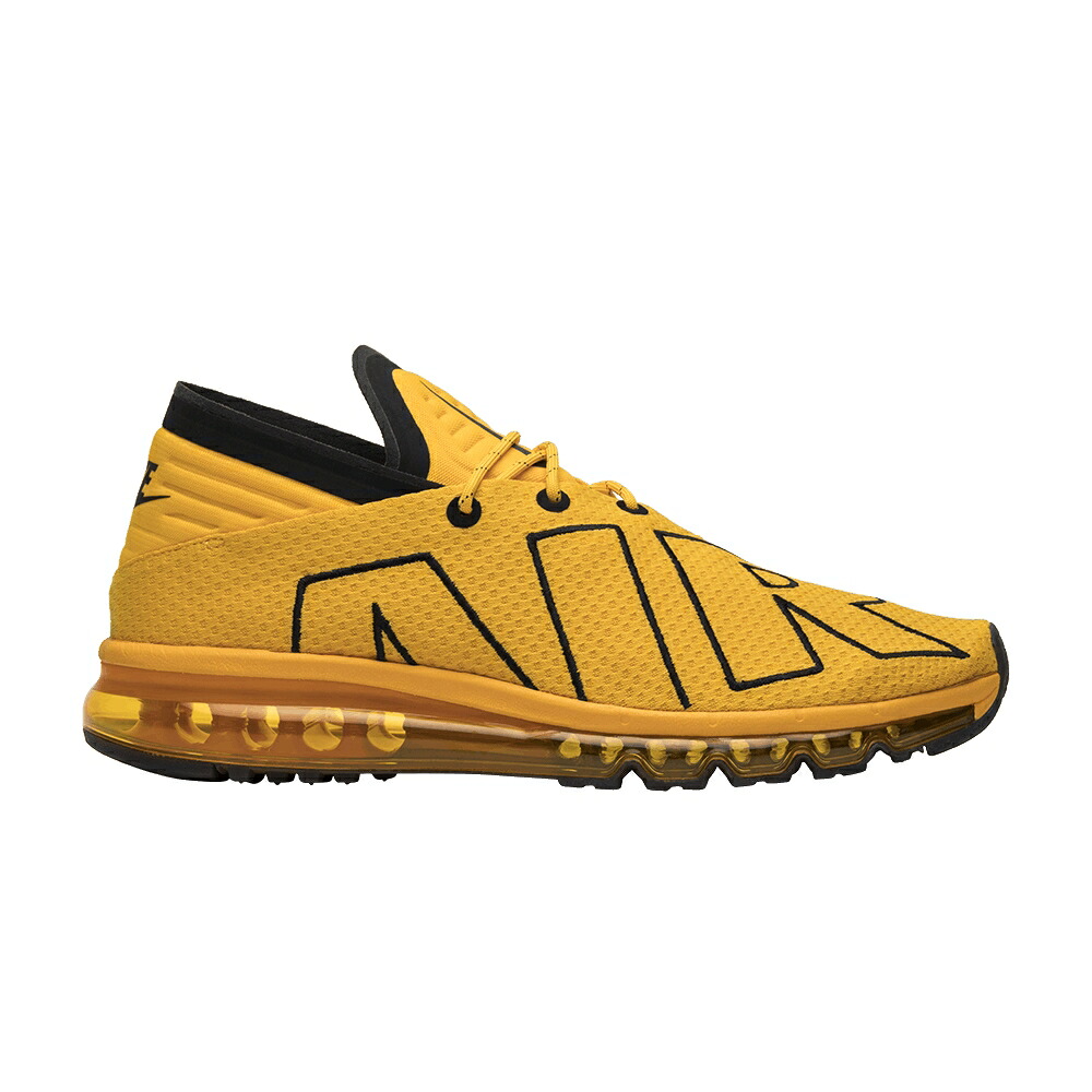 ナイキ マックス ゴールド 黒いこと 黒いこと 大気圏マックス \u0027UNIVERSITY GOLD\u0027 スニーカー メンズ NIKE AIR MAX FLAIR / UNIVERSITY GOLD BLACK