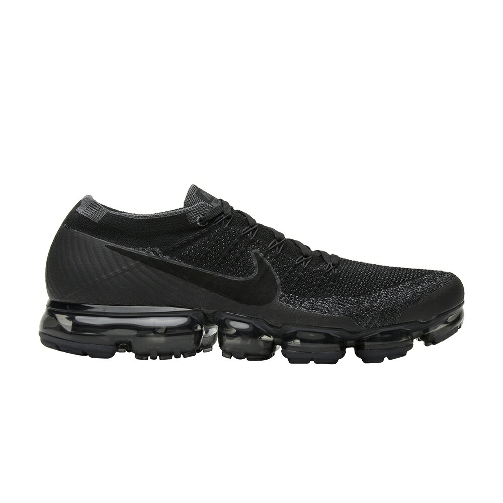ナイキ 黒色 ブラック 灰色 グレー エアヴェイパーマックス 'TRIPLE BLACK' スニーカー メンズ NIKE AIR VAPORMAX / BLACK ANTHRACITE DARK GREY
