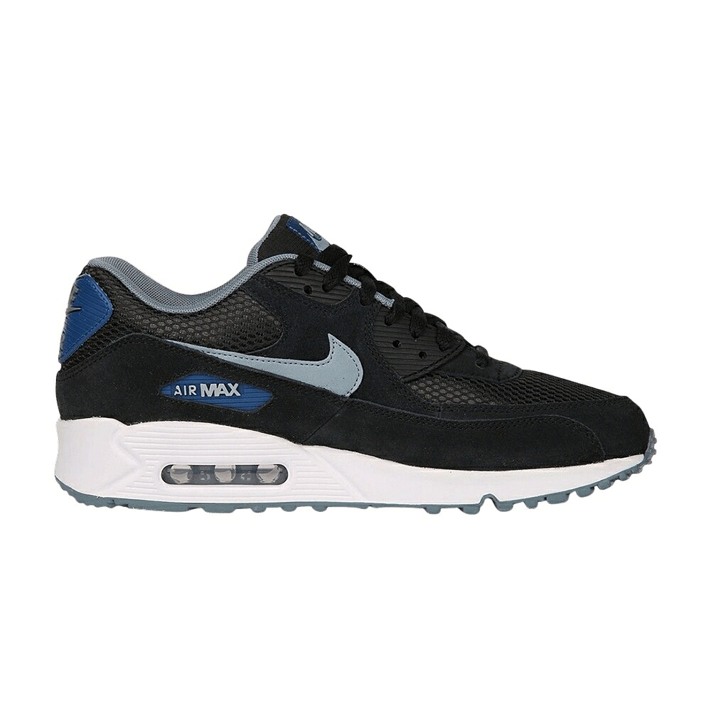 ナイキ マックス 黒色 ブラック 灰色 グレー エアマックス 'BLACK BLUE' スニーカー メンズ NIKE AIR MAX 90 ESSENTIAL / BLACK DV GREY GYM BL BL GRPHT