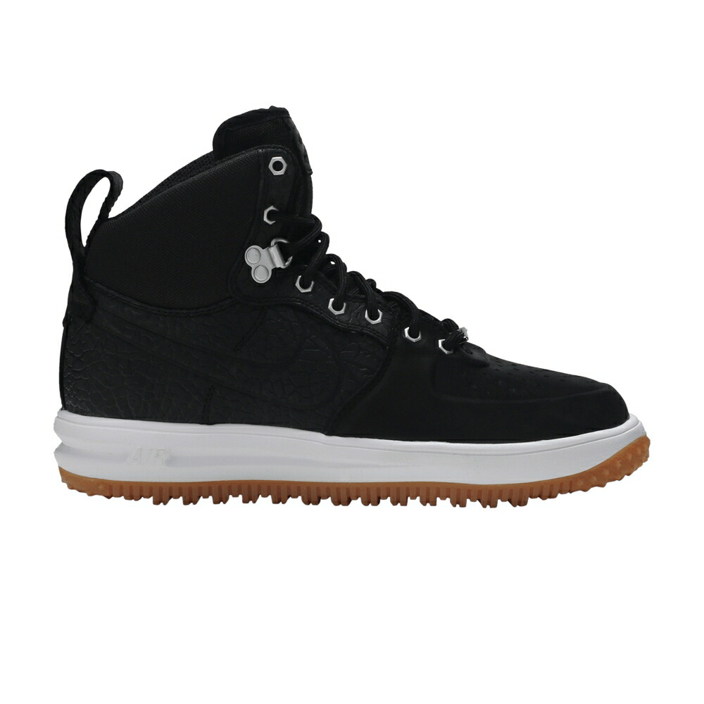 ナイキ ルーナー ルナー 黒色 ブラック 白色 ホワイト スニーカー メンズ NIKE LUNAR FORCE 1 SNEAKERBOOT / BLACK BLACK WHITE