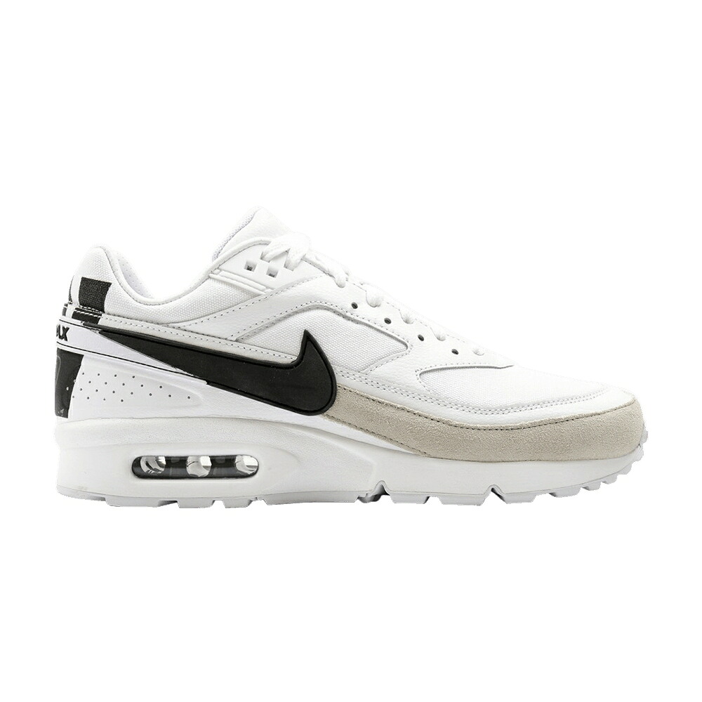 ナイキ マックス 白色 ホワイト 黒色 ブラック エアマックス スニーカー メンズ NIKE AIR MAX BW PRM / WHITE BLACK LIGHT IRON ORE