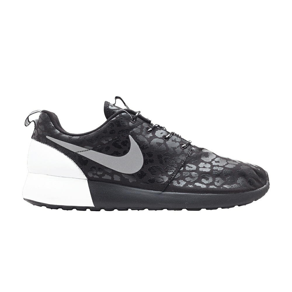 ナイキ ローシラン 黒色 ブラック 銀色 シルバー 白色 ホワイト W'S スニーカー メンズ NIKE ROSHERUN PRM / BLACK REFLECT SILVER WHITE｜スニケス