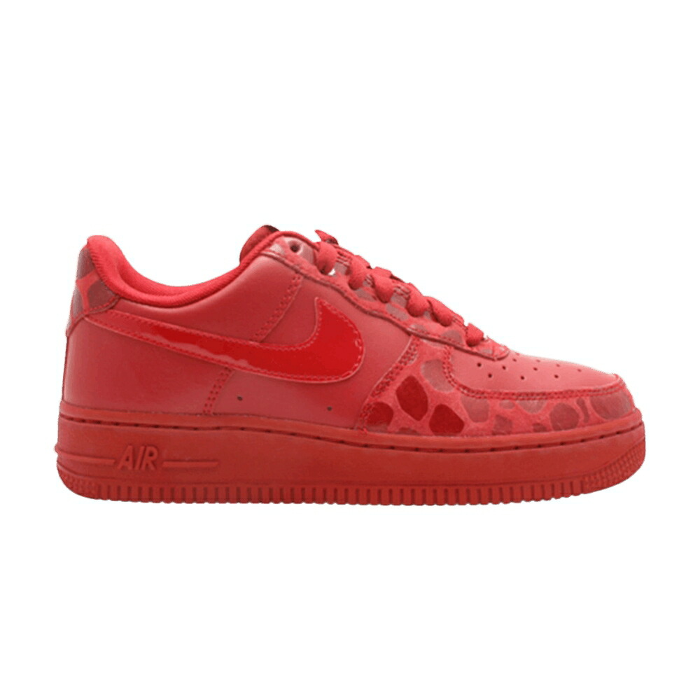 ナイキ エアフォース \'07 \'VALENTINE\' スニーカー レディース NIKE WMNS AIR FORCE 1 / VRSTY RD VRSTY RD MTLLC GLD WH