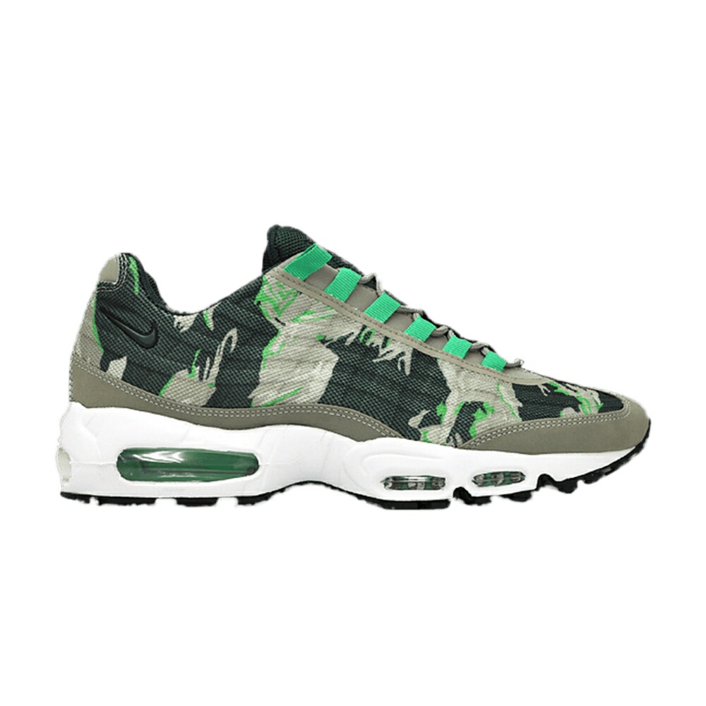 ナイキ マックス 薄墨色 薄墨色 緑 緑であること エア湖マックス スニーカー メンズ NIKE AIR MAX 95 PRM TAPE / MINE GREY GAMMA GREEN MRTR WHT