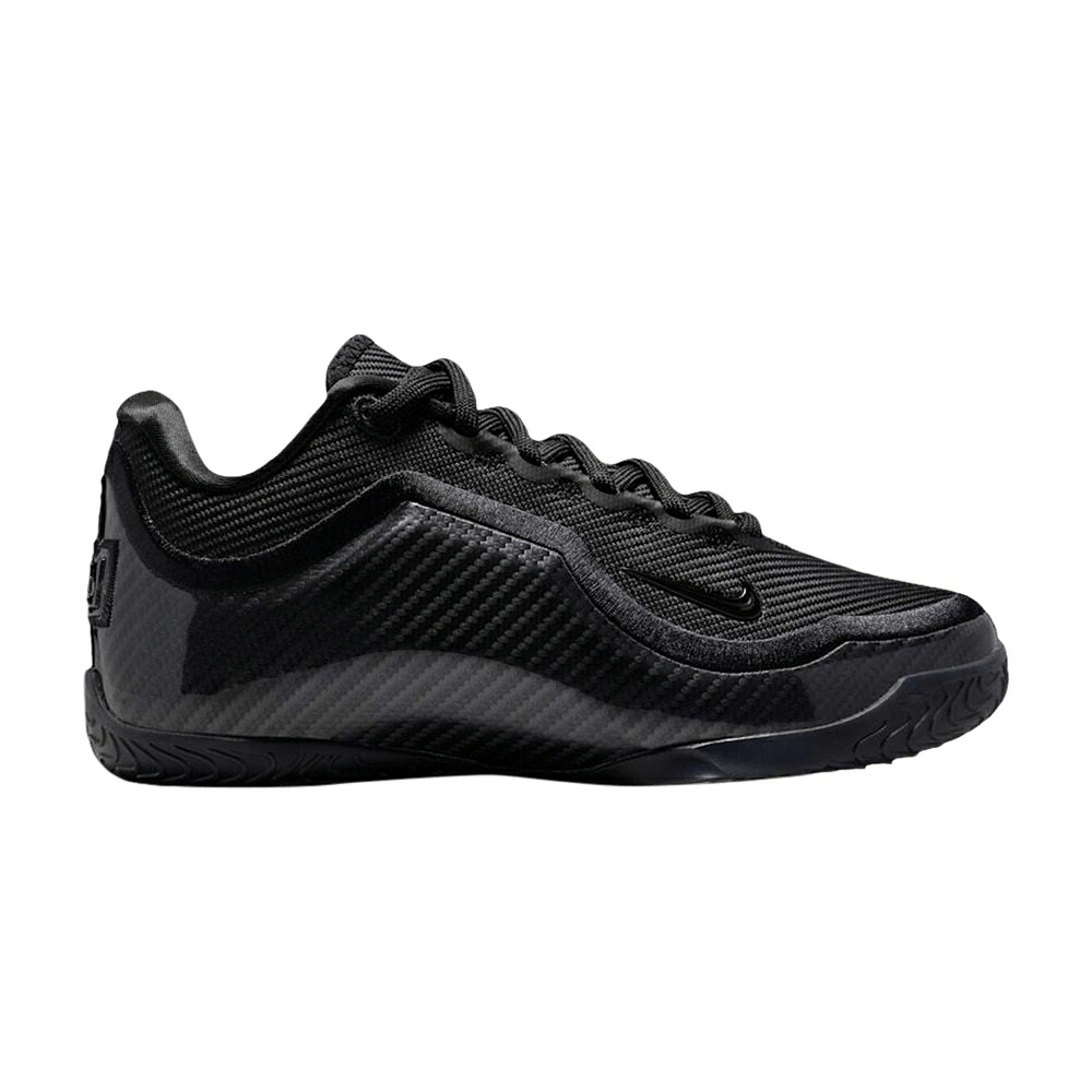 ナイキ レブロン 黒いこと 黒いこと \u0027MASKED MENACE\u0027 お坊っちゃん キッズ NIKE LEBRON 23 GS / BLACK BLACK BLACK もの言う花 マタニティ スニーカー