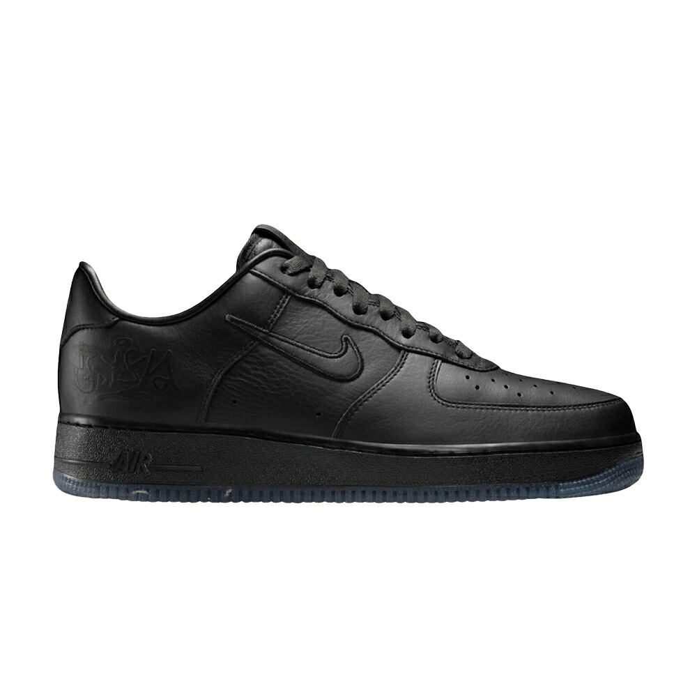 ナイキ 黒いこと 黒いこと JAM: 空軍 \u0027NYKE\u0027 スニーカー メンズ NIKE DEF FIGHT FOR NY X AIR FORCE 1 LOW / BLACK BLACK BLACK