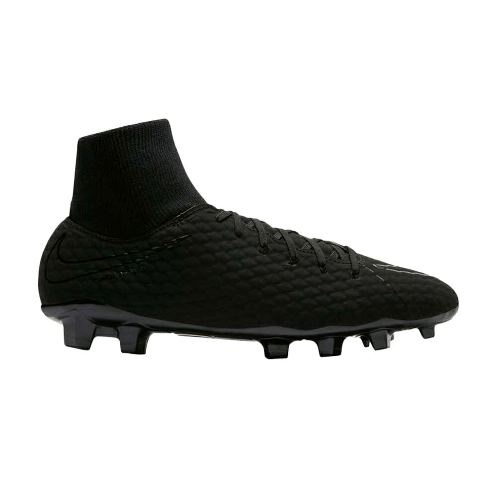 ナイキ ハイパーベノム 黒色 ブラック 'BLACK' スニーカー メンズ NIKE HYPERVENOM PHELON 3 DF FG / BLACK BLACK|スニケス