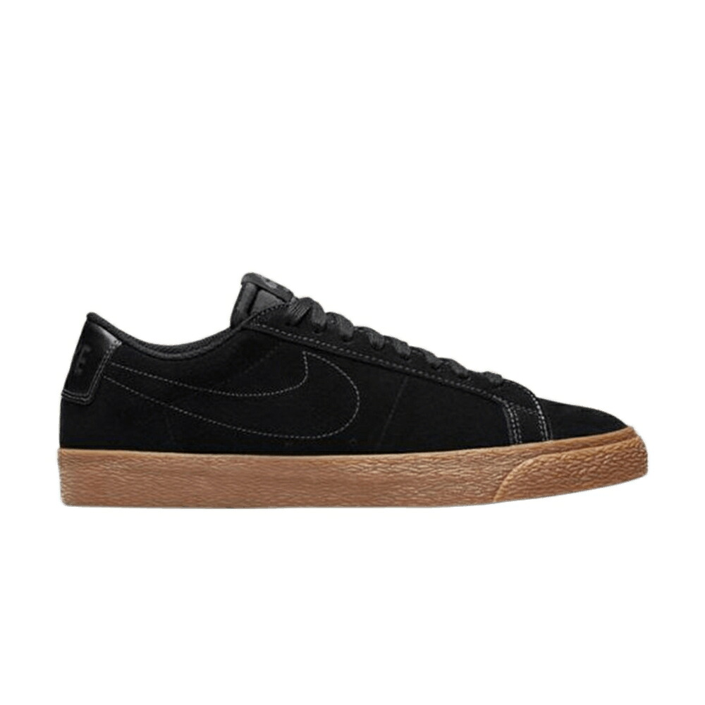 ナイキ ズーム ブレイザー エスビー 黒色 ブラック 'BLACK GUM' スニーカー メンズ NIKE ZOOM BLAZER LOW SB / BLACK BLACK ANTHRACITE