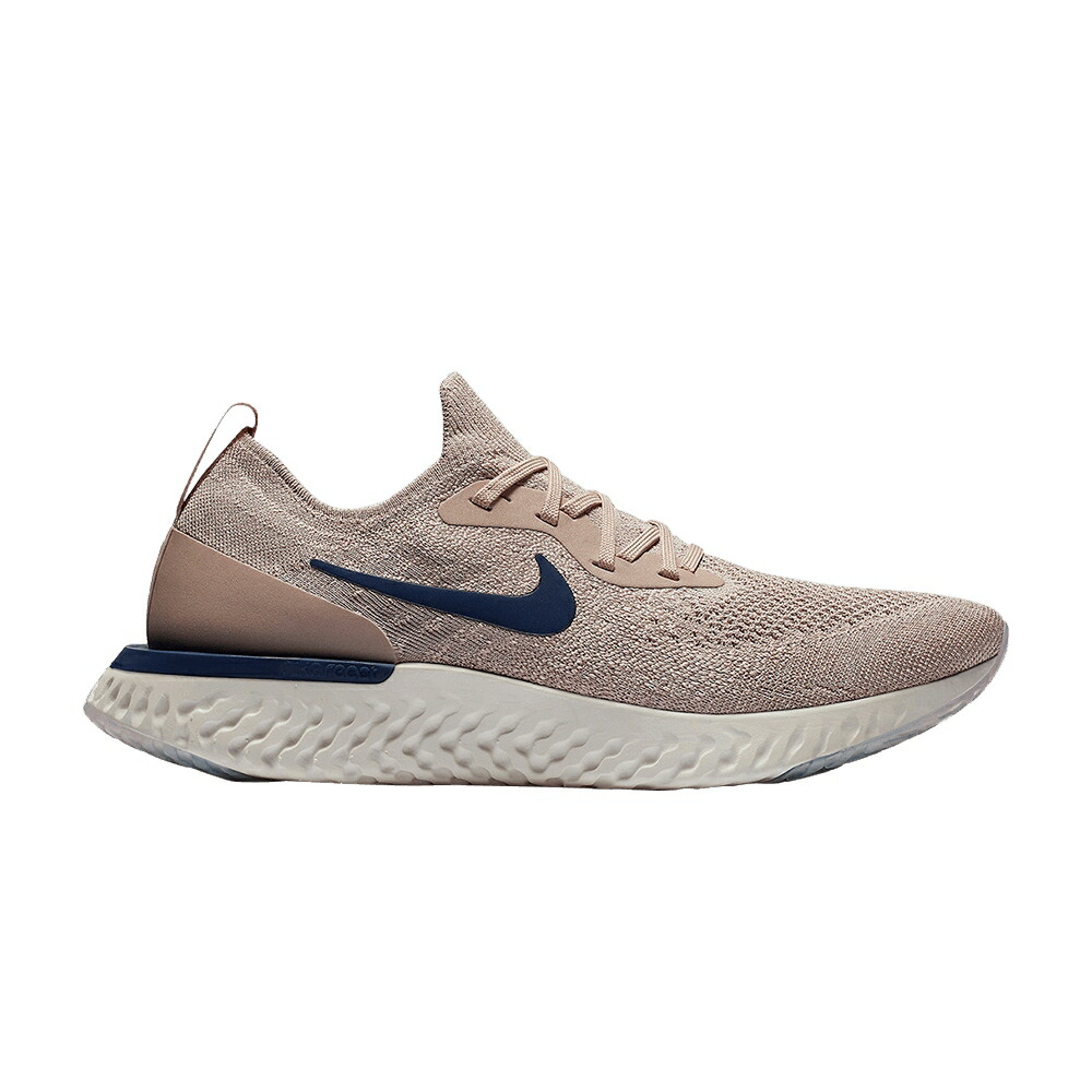 ナイキ エピック リアクト フライニット 青色 ブルー 'DIFFUSED TAUPE' スニーカー メンズ NIKE EPIC REACT FLYKNIT / DIFFUSED TAUPE BLUE VOID