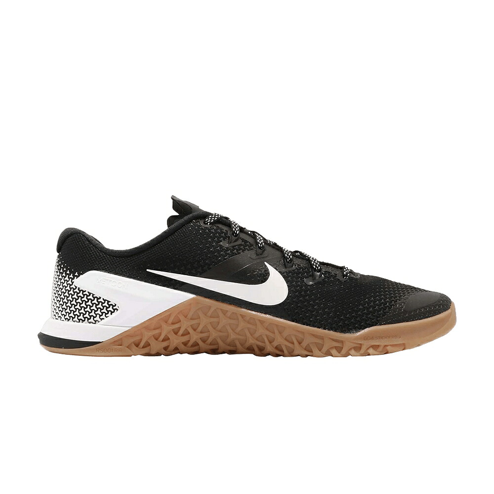 ナイキ 黒いこと 黒いこと 白いこと 白いこと \u0027BLACK GUM\u0027 スニーカー メンズ NIKE METCON 4 / BLACK WHITE GUM