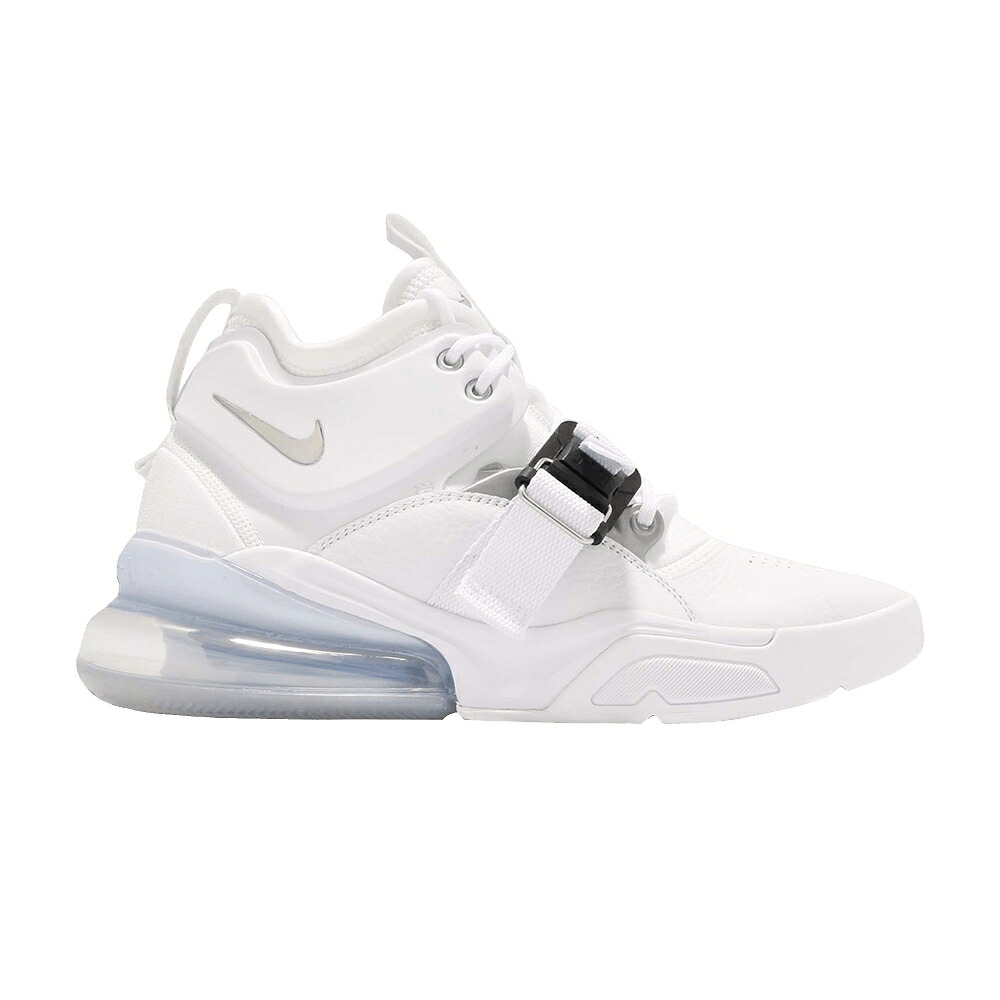 ナイキ 白色 ホワイト 銀色 シルバー エアフォース 'METALLIC SILVER' スニーカー メンズ NIKE AIR FORCE 270 / WHITE METALLIC SILVER|スニケス