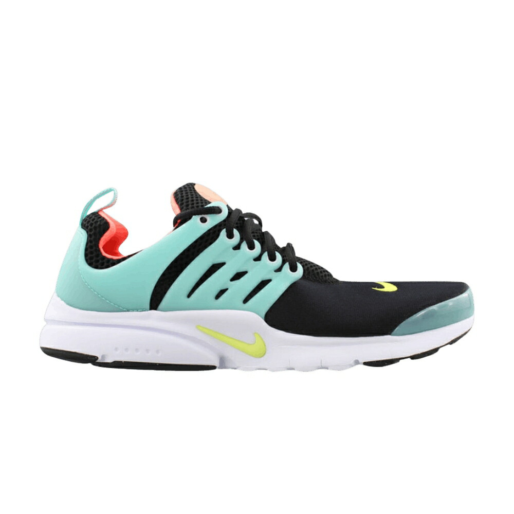 ナイキ プレスト 黒色 ブラック ジュニア キッズ NIKE PRESTO GS / BLACK VOLT HYPER TURQUOISE ベビー マタニティ スニーカー