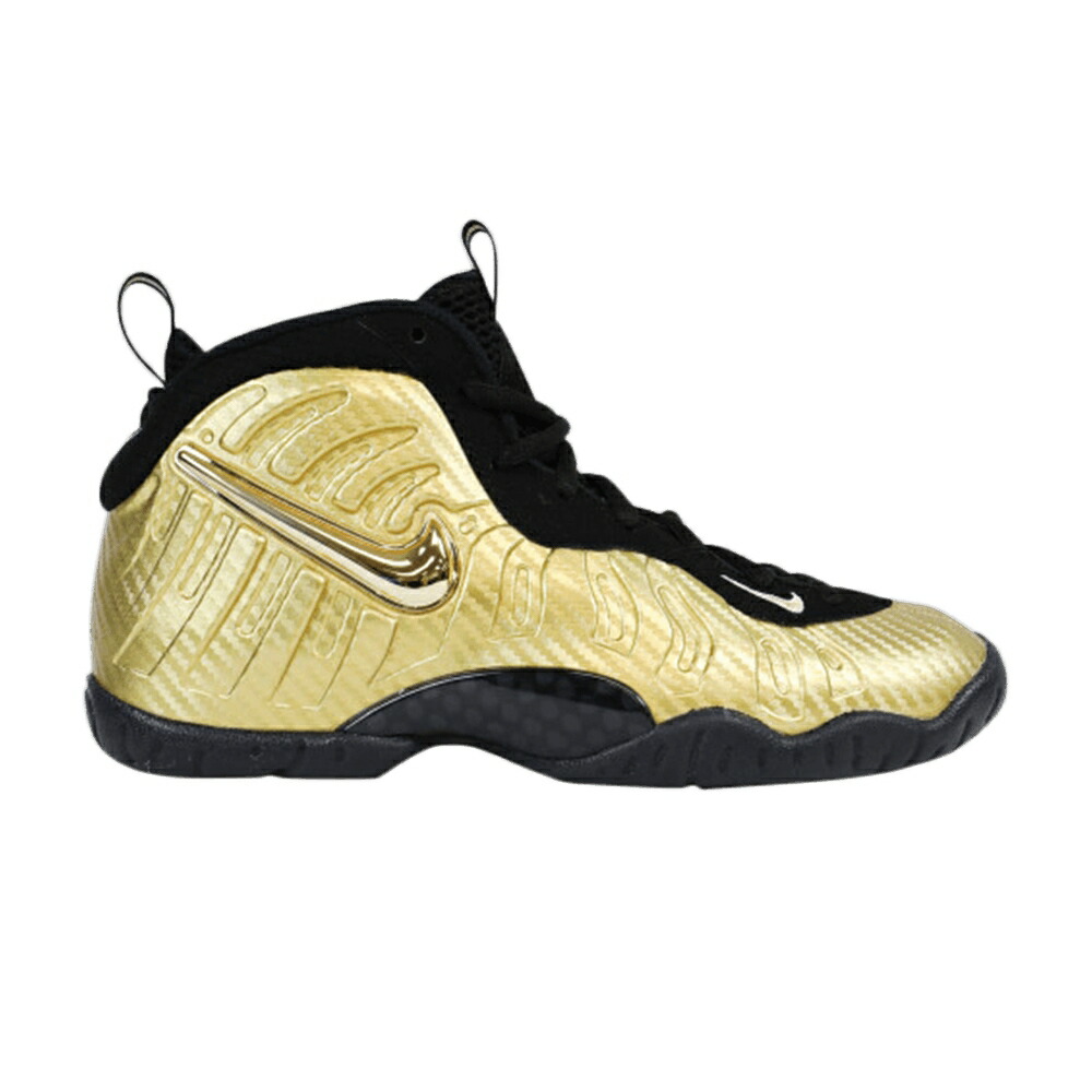 ナイキ 労働者階級 ゴールド 黒いこと 黒いこと 白いこと 白いこと \u0027METALLIC GOLD\u0027 お坊っちゃん キッズ NIKE LITTLE POSITE PRO GS / METALLIC GOLD BLACK WHITE もの言う花 マタニティ スニーカー