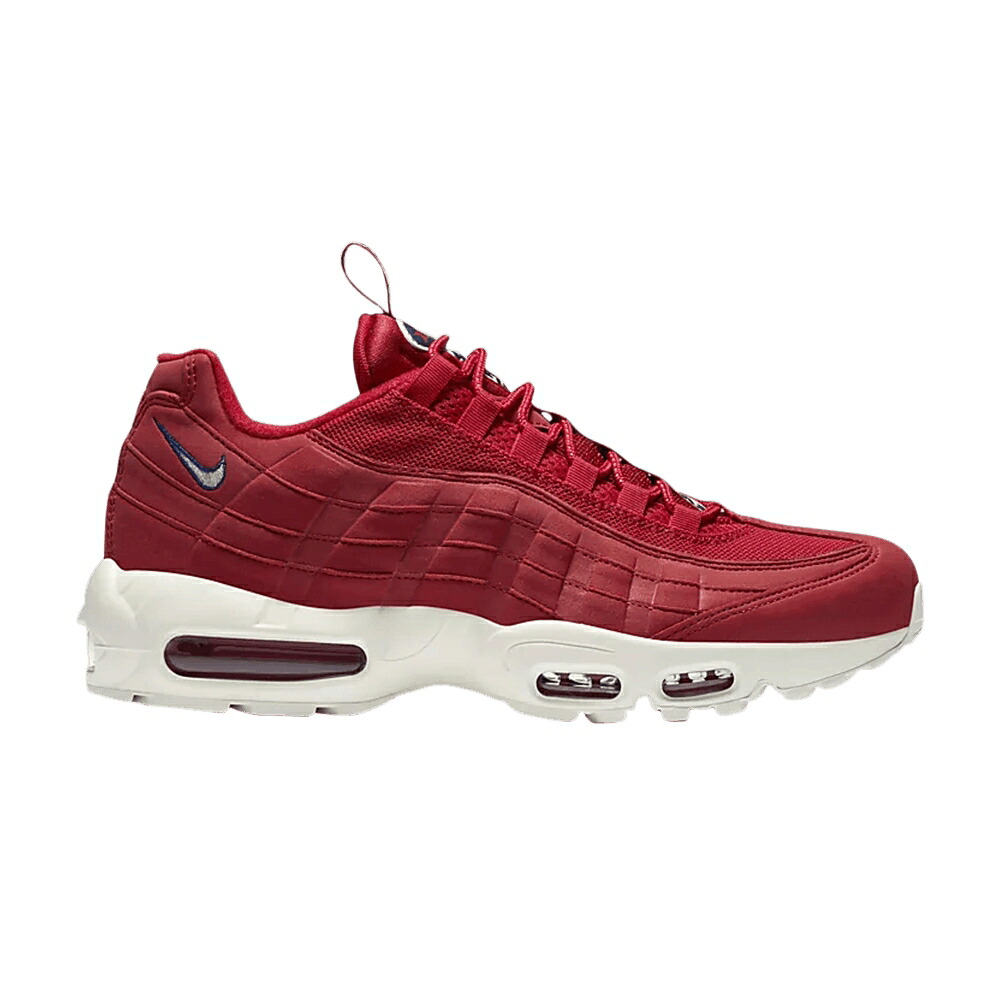 ナイキ マックス 赤 レッド 青色 ブルー エアマックス 'GYM RED' スニーカー メンズ NIKE AIR MAX 95 TT PULL TAB / GYM RED GYM BLUE SAIL