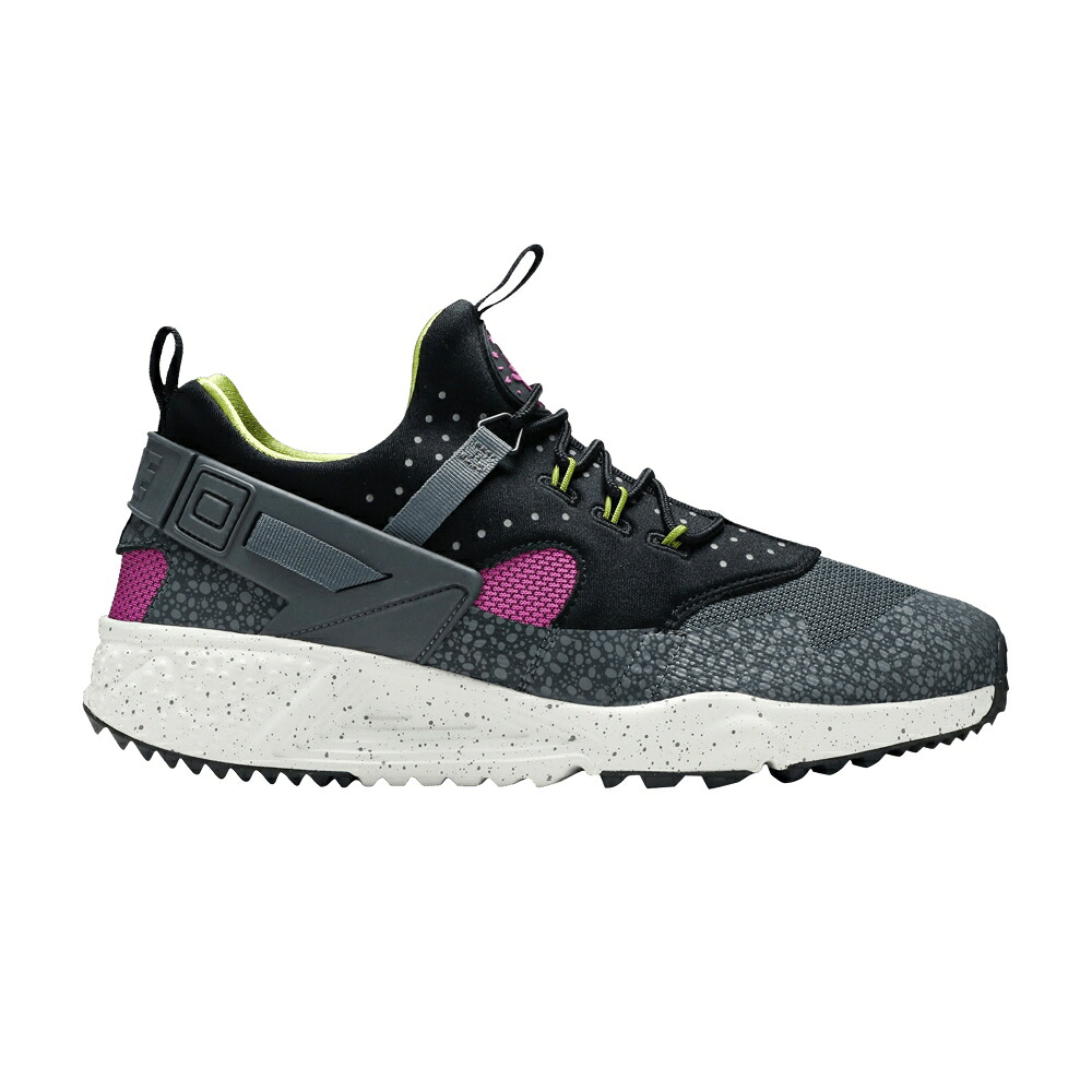 ナイキ ハラチ 薄墨色 薄墨色 \u0027MEDIUM BERRY\u0027 スニーカー メンズ NIKE AIR HUARACHE UTILITY / MEDIUM BERRY DARK GREY スニーカー-靴