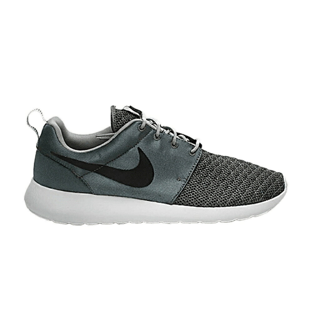 ナイキ プレミアム 黒色 ブラック 灰色 グレー ローシワン スニーカー メンズ NIKE ROSHE ONE PREMIUM / DARK MICA BLACK BASE GREY