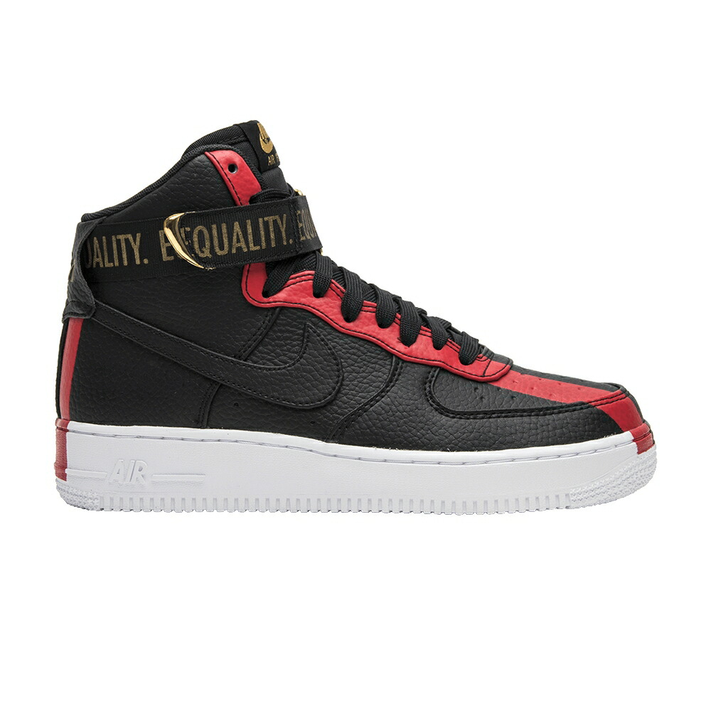 ナイキ ハイ 黒色 ブラック エアフォース 'BHM' スニーカー メンズ NIKE AIR FORCE 1 HIGH / BLACK MULTI COLOR