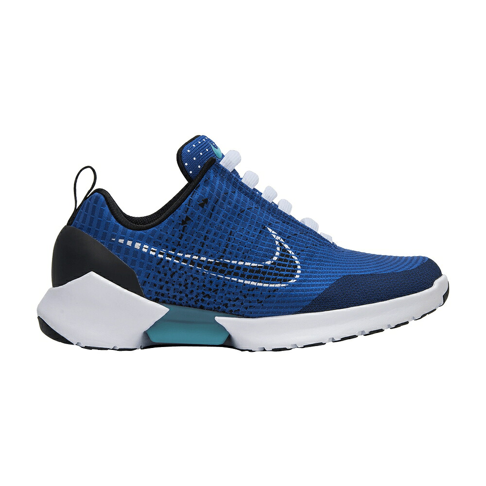 ナイキ 青色 ブルー 黒色 ブラック 1.0 'SPORT ROYAL' スニーカー メンズ NIKE HYPERADAPT / SPORT ROYAL BLUE LAGOON BLACK｜スニケス