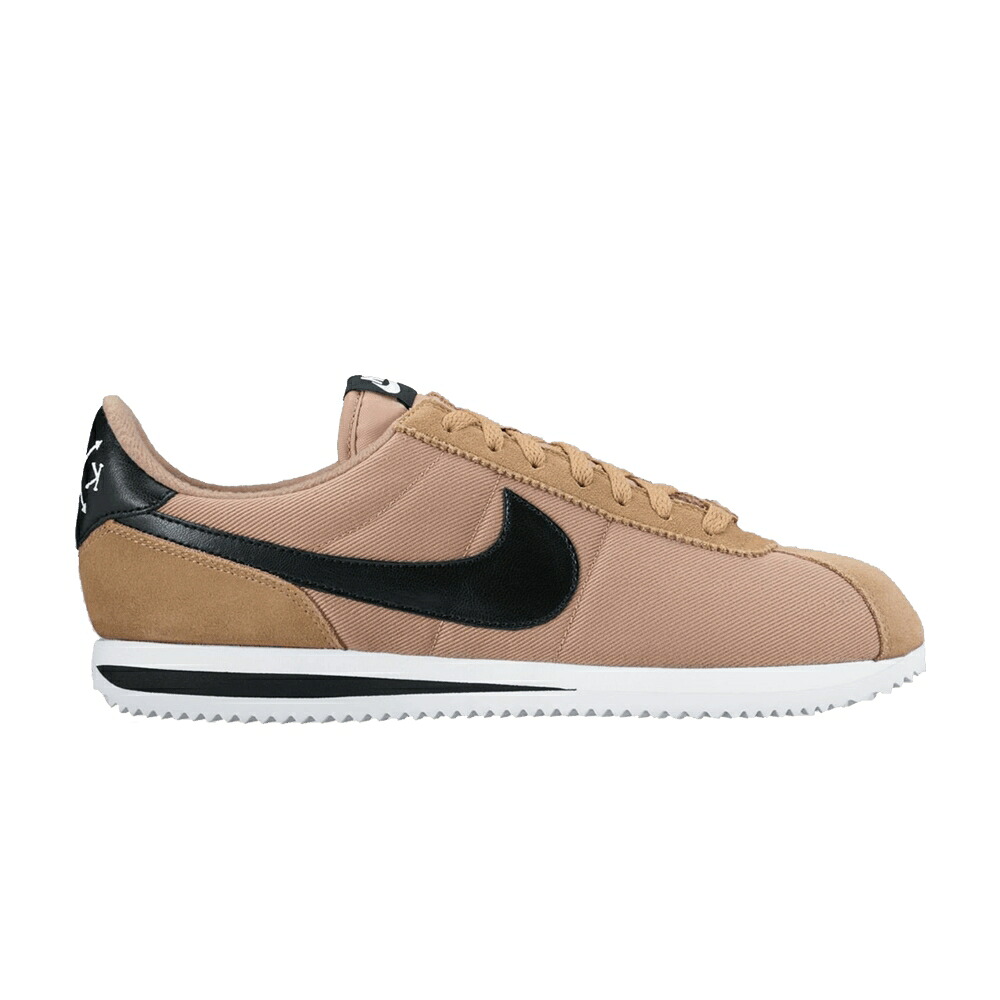 ナイキ コルテッツ プレミアム カモ柄 黒色 ブラック 白色 ホワイト スニーカー メンズ NIKE CORTEZ BASIC PREMIUM QS / DESERT CAMO BLACK WHITE