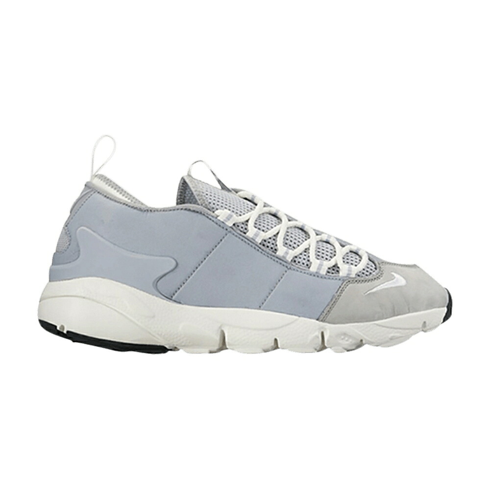 ナイキ 薄墨色 薄墨色 白いこと 白いこと 黒いこと 黒いこと \u0027WOLF GREY\u0027 スニーカー メンズ NIKE AIR FOOTSCAPE NM / WOLF GREY SUMMIT WHITE BLACK スニーカー-靴