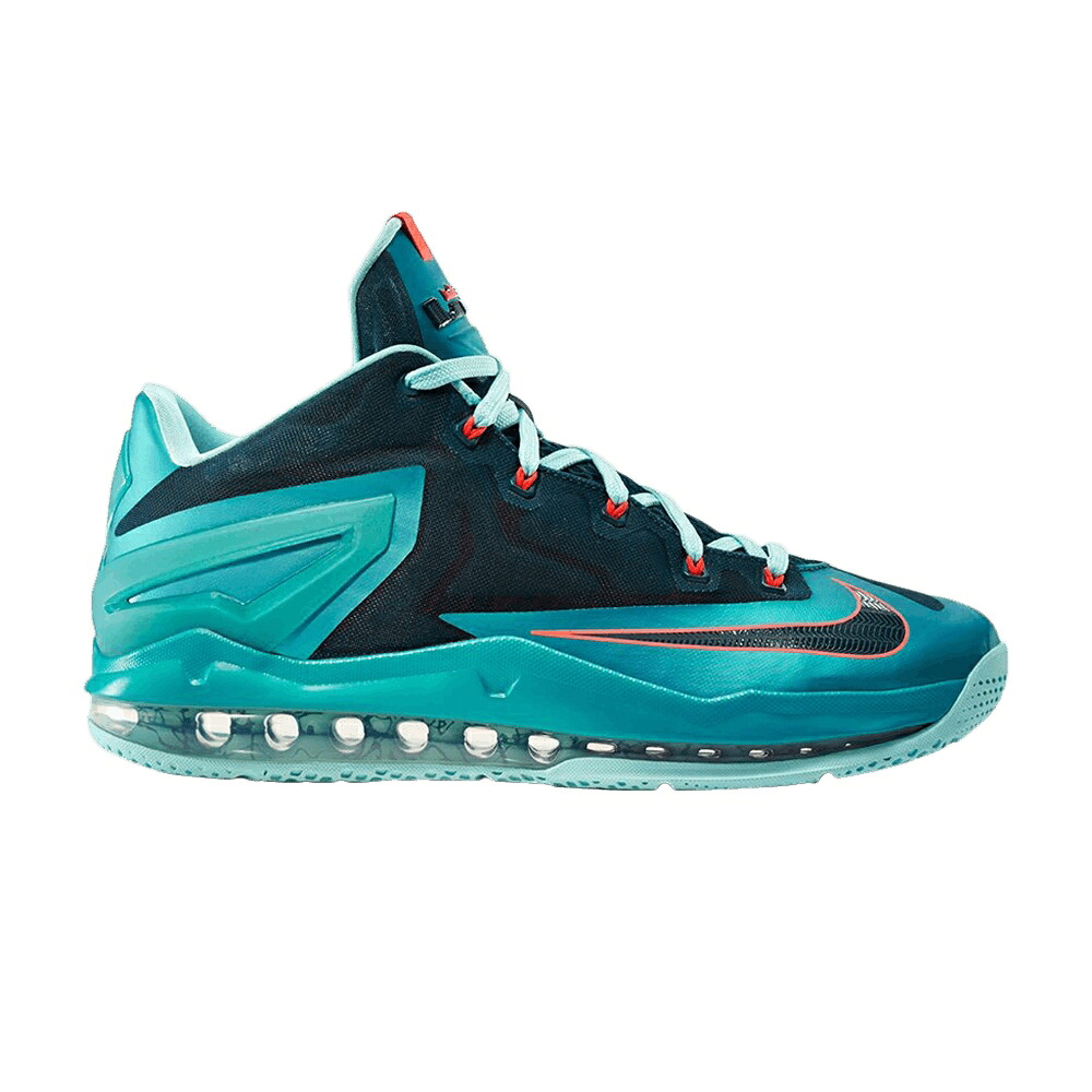 ナイキ マックス レブロン ターボ 緑 グリーン ナイト 'TURBO GREEN' スニーカー メンズ NIKE MAX LEBRON 11 LOW / TURBO GREEN NIGHT SHADE