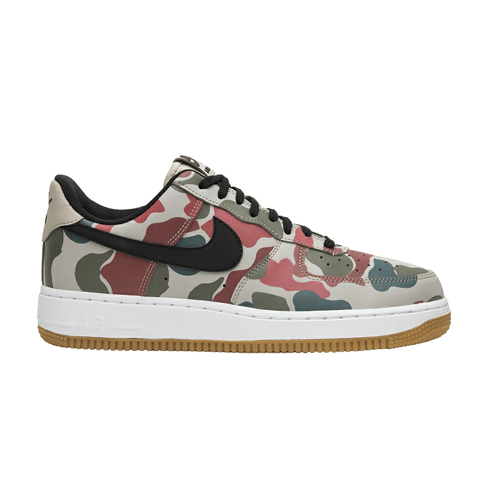 ナイキ 黒いこと 黒いこと 白いこと 白いこと 空軍 \u002707 \u0027REFLECTIVE CAMO\u0027 スニーカー メンズ NIKE AIR FORCE 1 LOW LV8 / STRING BLACK WHITE GUM LIGHT