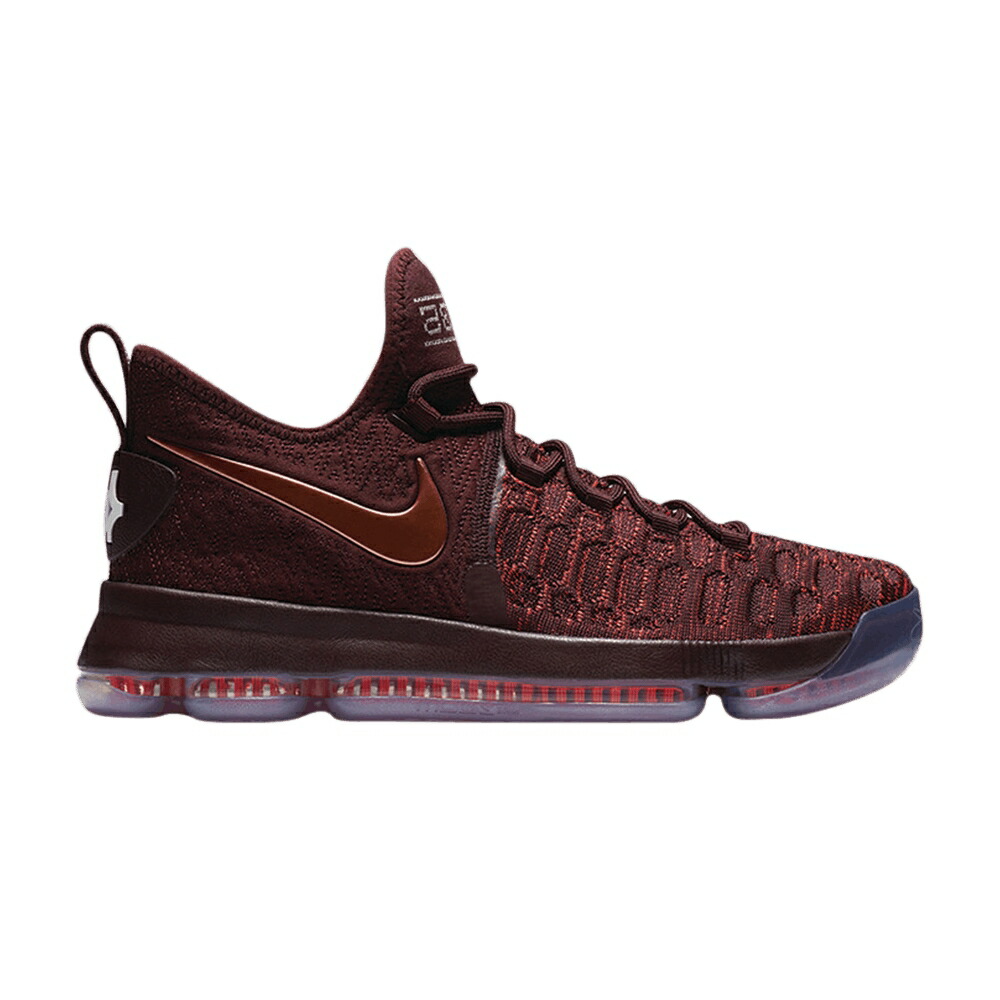 ナイキ ディープ ワイン色 バーガンディー 赤 レッド 'THE SAUCE' スニーカー メンズ NIKE KD 9 / DEEP BURGUNDY METALLIC RED 72,875円