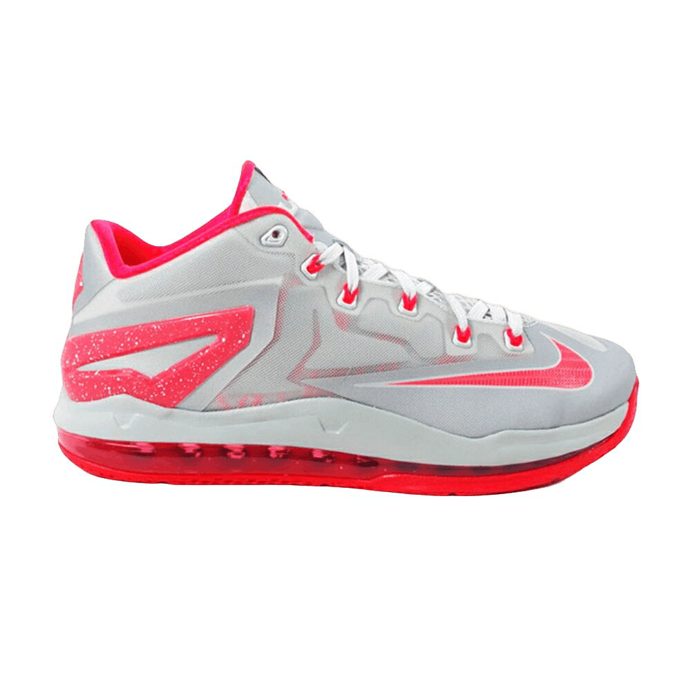 ナイキ レブロン 薄墨色 薄墨色 レーザ クリムゾン \u0027BASE CRIMSON\u0027 スニーカー メンズ NIKE LEBRON 11 LOW GREY LASER / LIGHT BASE GREY LASER CRIMSON