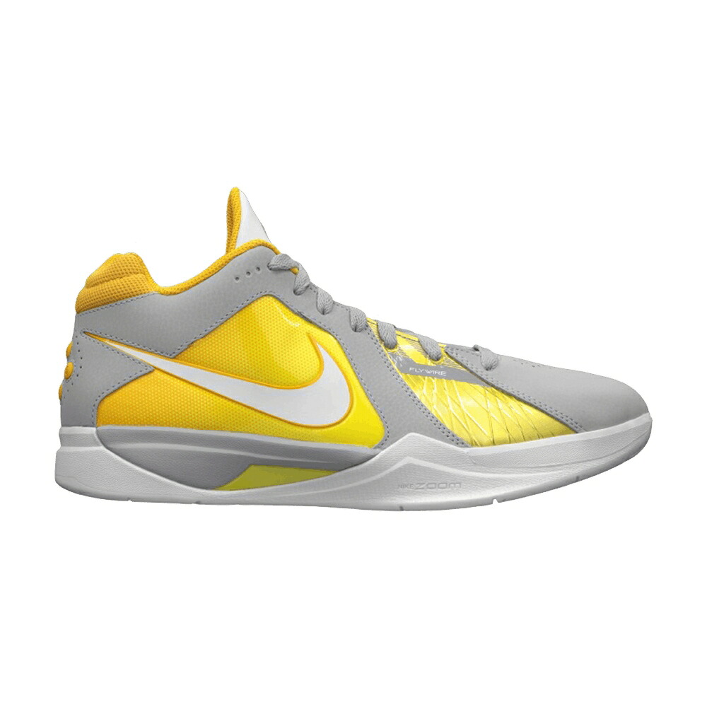 ナイキ ズーム 灰色 グレー 白色 ホワイト スニーカー メンズ NIKE ZOOM KD 3 / WOLF GREY DEL SOL WHITE｜スニケス