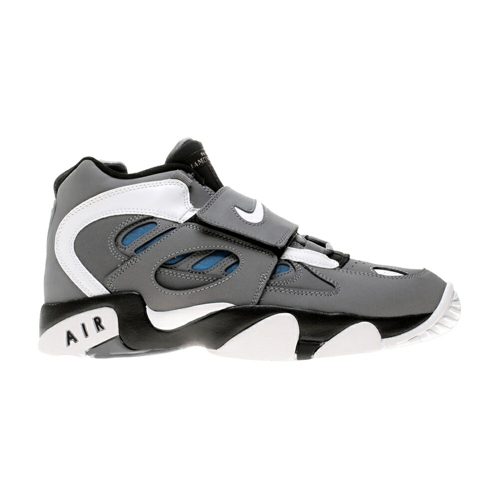 ナイキ ダイヤモンド ターフ クール 灰色 グレー 白色 ホワイト 黒色 ブラック スニーカー メンズ NIKE AIR DIAMOND TURF II / COOL GREY WHITE SOAR BLACK