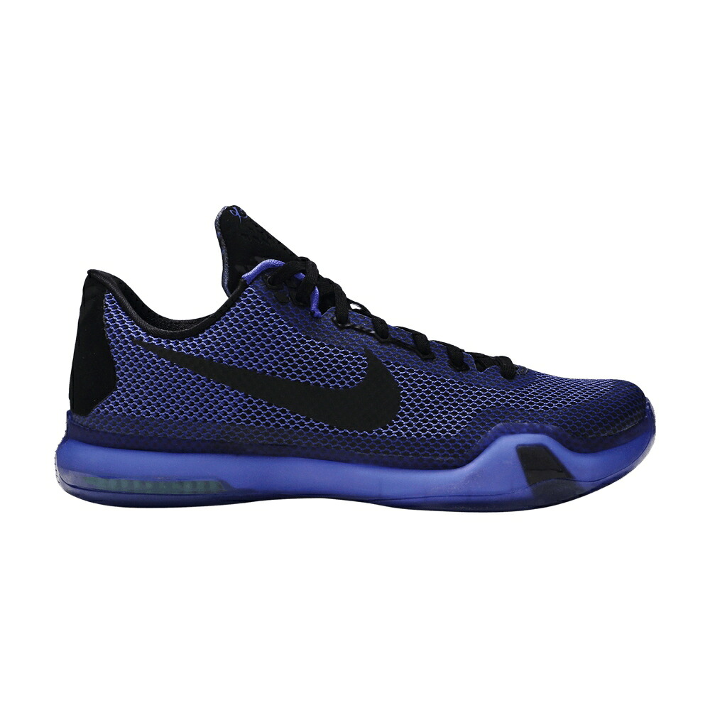 ナイキ コービー 黒いこと 黒いこと 紫 相撲取り草 \u0027BLACKOUT\u0027 スニーカー メンズ NIKE KOBE 10 / BLACK BLACK PERSIAN VIOLET VLT