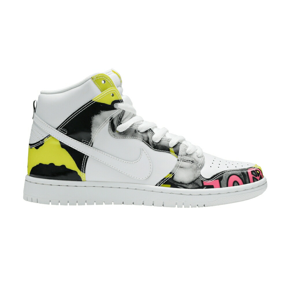 ナイキ ダンク ハイ プレミアム エスビー ロサンゼルス 白色 ホワイト ダンクハイ DE SOUL スニーカー メンズ NIKE DUNK HIGH PREMIUM SB QS LA / WHITE FIREFLY